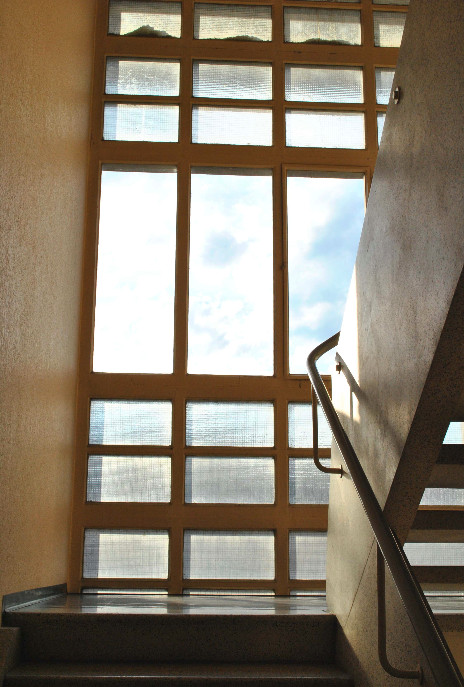 cage d'escaliers cité Carl-Vogt Honegger